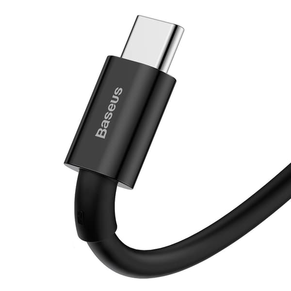 Baseus Superior -sarjan USB-C-kaapeli, 66W, 2m (musta)