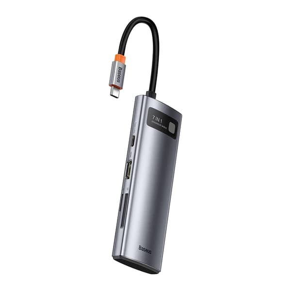 Baseus Hub USB-C 7-i-1 adapter til 2x USB 3.0 + HDMI + USB-C PD