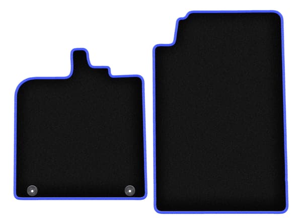 Bilmåtter CARLUX-BLUE til Smart ForTwo II hatchback (2007-2014)