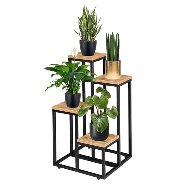 Mogren Craft svart stående blomsterställ