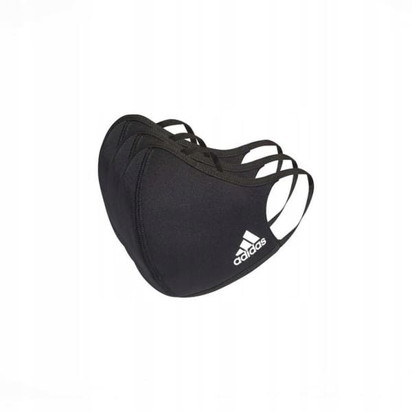 ADIDAS SUOJAMASKIT MUSTA 3 PAKKAUS S WŁG