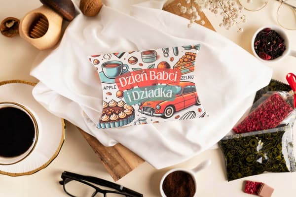 Present för dagens mormor och morfar te kaffe choklad box