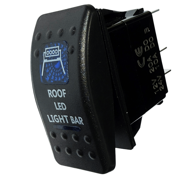 Brytare Carling on/off 5 stift Tak LED-ljuslist