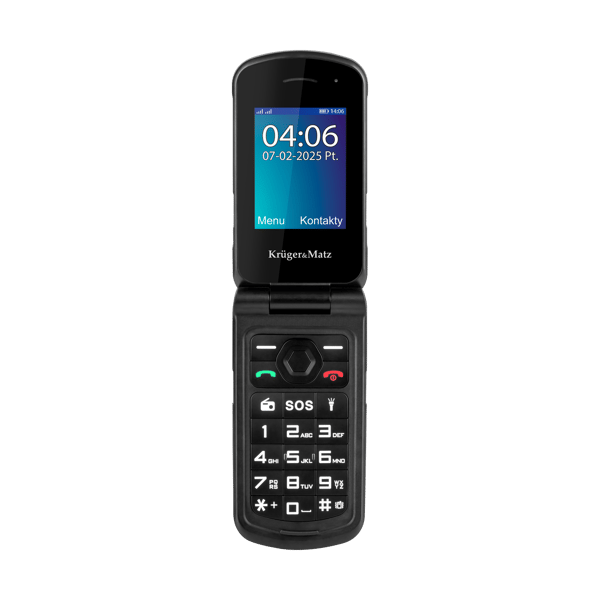 Telefon Kruger&Matz IRON 5 Flip 4G Bluetooth Dual SIM