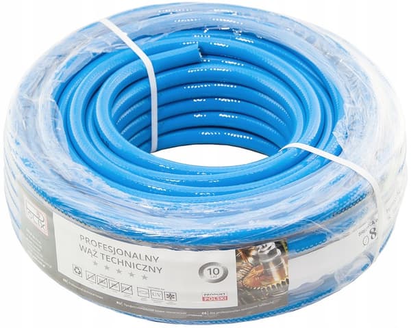TRYKLUFTSLANGE FI = 10mm x 25m, BLÅ, PROFESSIONEL