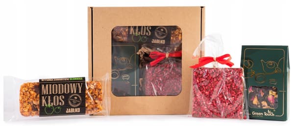 Presentset present tack te choklad bar i låda