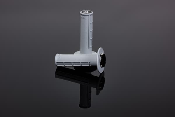 RENTHAL MX GRIPS ORIGINAL LOCK-ON SOFT (HALV WAFFLE) LYS GRÅ