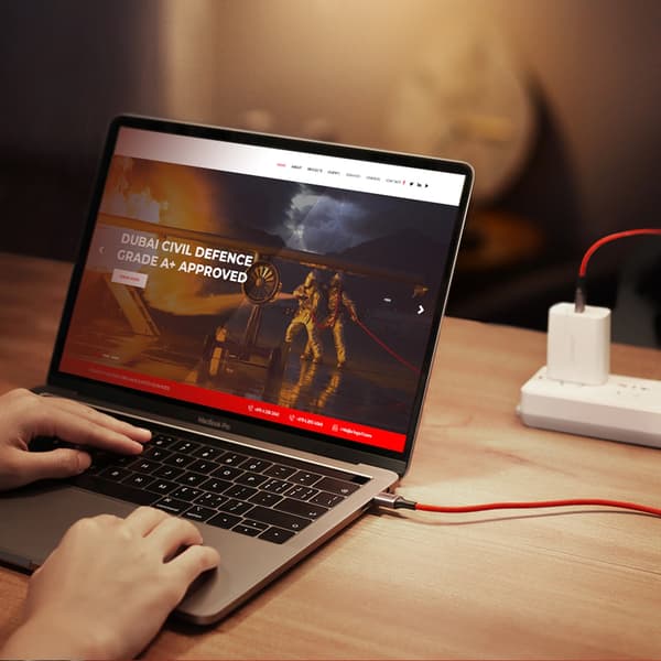 Ugreen US294 USB-C - USB-C 3A 480Mb/s 1m Kabel - Rød