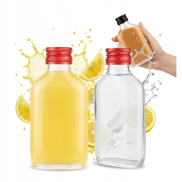 100x PULLO TASKUPULLO 100ML + KORKKI HÄÄLAHJAKSI VODKA KUKKIA