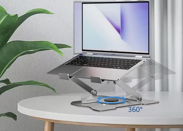 ERGONOMISK BORDSTÄLL FÖR MACBOOK PRO AIR M1 M2 M3 BÄRBAR DATOR