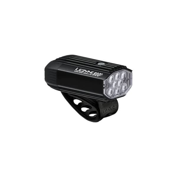 Lezyne Micro Drive 800+ Forlygte til Cykel, Satin Sort, USB, IPX7