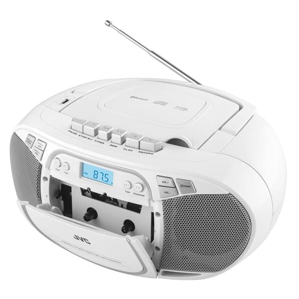 JVC RC-E451W Högtalare vit radiospelare