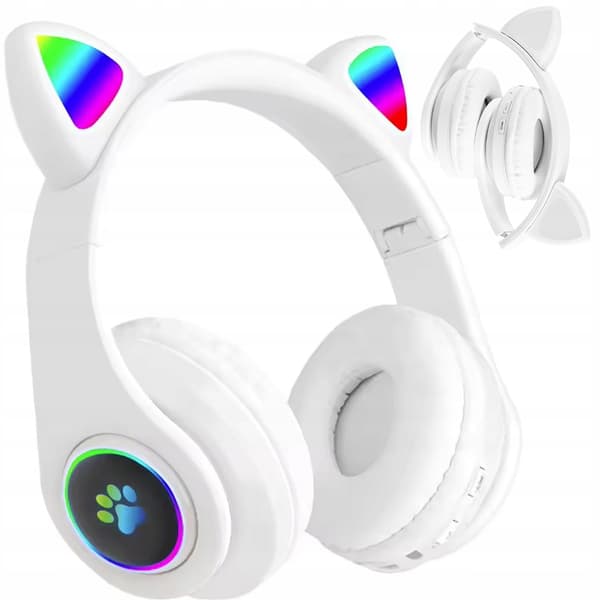 GAB B39 Bluetooth hörlurar vita