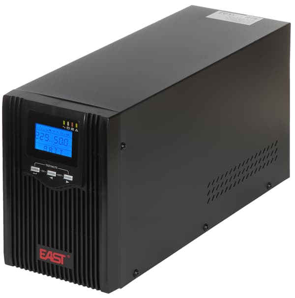 UPS AT-UPS2000S-LCD 2000VA keskeytymätön virtalähde LCD-näytöllä