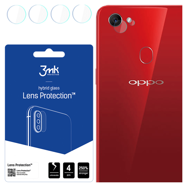 Oppo F7 - 3mk Linsebeskyttelse