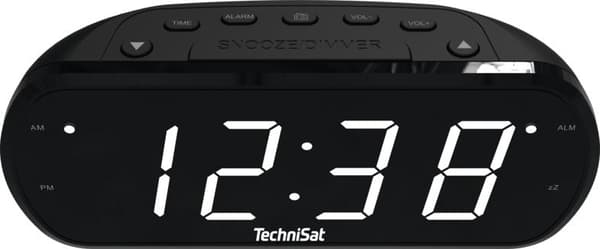 TECHNISAT DIGICLOCK 1 klockradio Svart