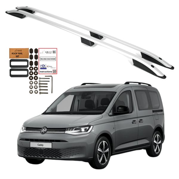 Tagbøjler VOLKSWAGEN CADDY FORD TRANSIT CONNECT KORT 2020- Solide
