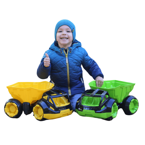 Tippflak entreprenadfordon lastbil 6238