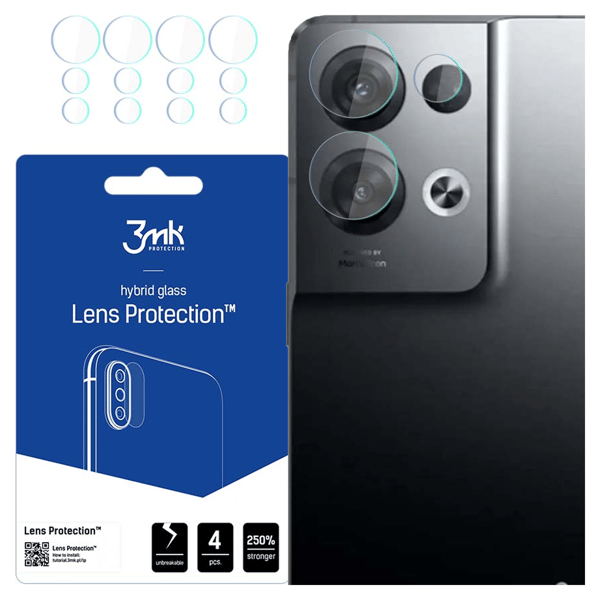 Oppo Reno 8 Pro+ 5G - 3mk linsebeskyttelse