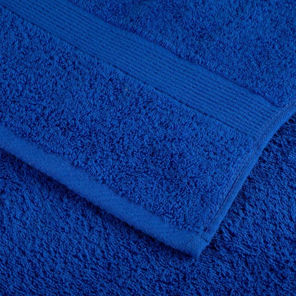 vidaXL Premiumhanddukar SOLUND, 2-pack, Blå, 30x30 cm