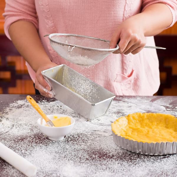 Køkkensi i stål 25 cm