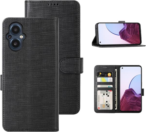 SORT LUKKET ETUI TIL ONEPLUS NORD N20 5G