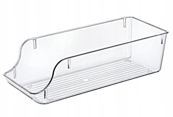 Organizer för kylskåp 35x14x10 cm Transparent plast