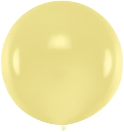 Jättipallo 1 m, pastelli, kerma, 1 kpl.