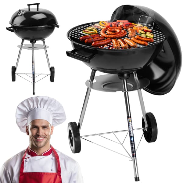 RUND musta puutarhahiiligrilli