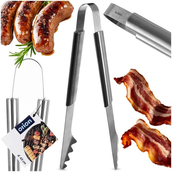 Grillipihdit teräksiset 43 cm