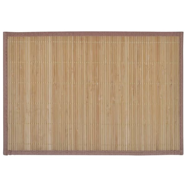 vidaXL Bambuiset pöytäliinat ruskea 30 x 45 cm