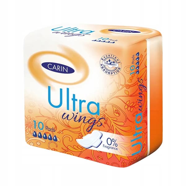 CARIN ULTRA WINGS bindor, 10 st absorberande