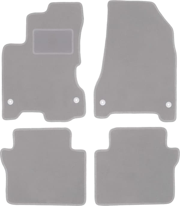 Auton matot harmaat Renault Koleos I SUV:lle (2007-2016)