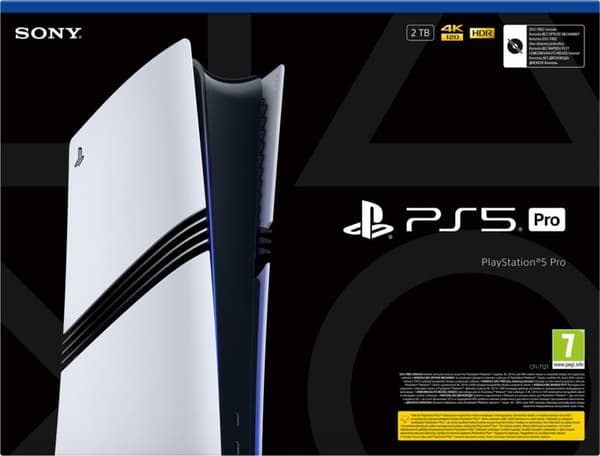 Konsol PLAYSTATION 5 Pro 2TB (CFI-7121) Vit-svart