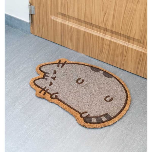Pusheen - Katteformet dørmåtte (40 x 60 cm)