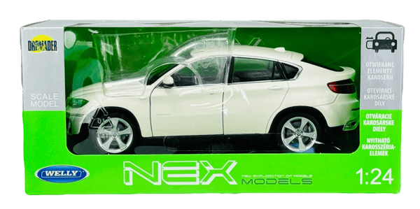 WELLY BMW X6 E71 HVID 1:24 24004