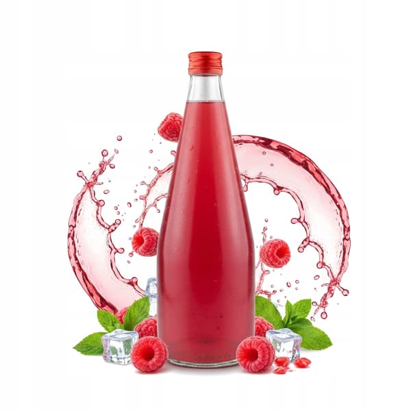 10x Flaskor KROPLA 700ML för JUICE SIRAP VODKA VIN BRÖLLOPSPRESENTFLASKA