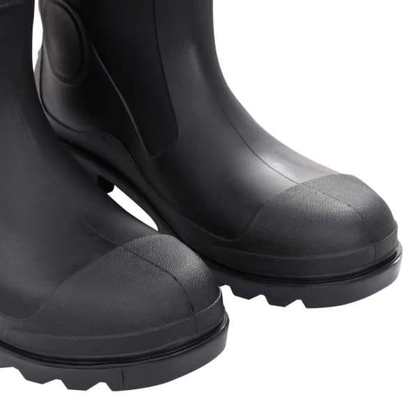 vidaXL gummistøvler, sorte, størrelse 45, PVC