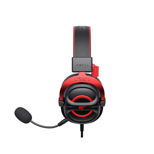 Havit H2002E Pro Gaming Hovedtelefoner Sort/Rød, Kablet