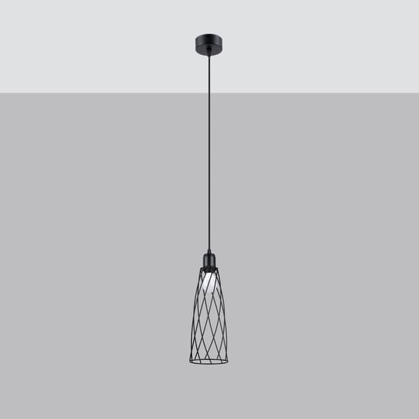HÆNGELAMPE IRONWOOD 1 E27 SORT LUMILO 11.267.65