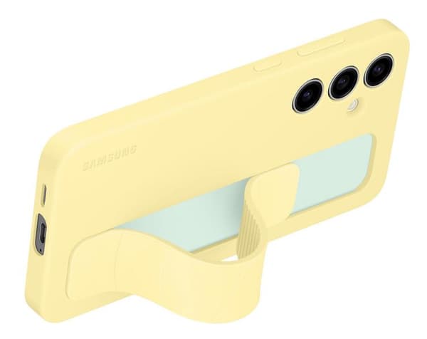 SAMSUNG Standing Grip-cover til Galaxy S24 FE Gul