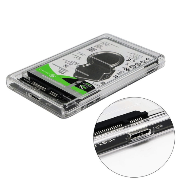2,5 tuuman USB 3.0 SSD HDD SATA levykotelo