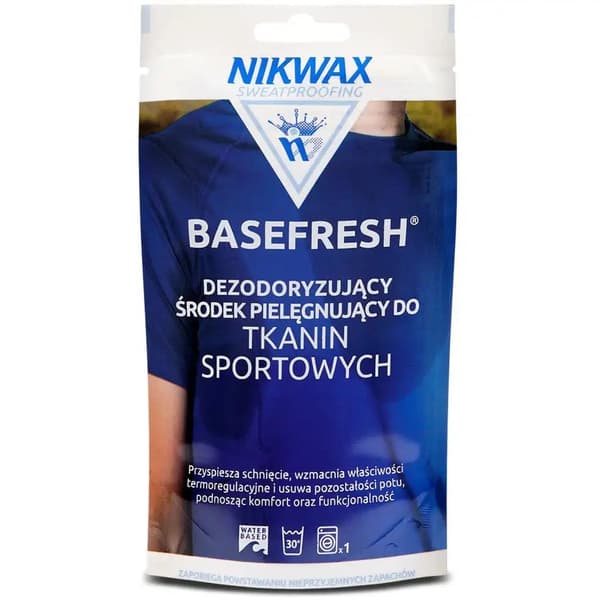 Nikwax BASEFRESH urheiluvaatteiden pesuneste (SACHET) 1F2P01