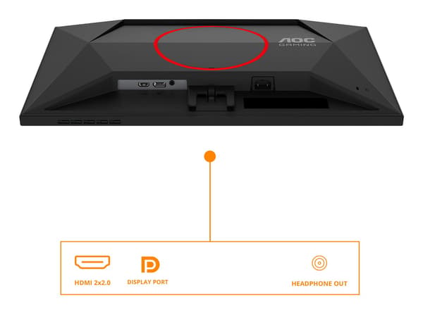 AOC LED-skærm 23,8 24G4HRE 200Hz