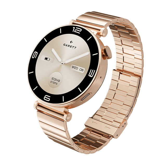 Garett Smartwatch stål roséguld