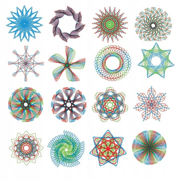 SPIROGRAF TIL TEGNING NR.: 7734