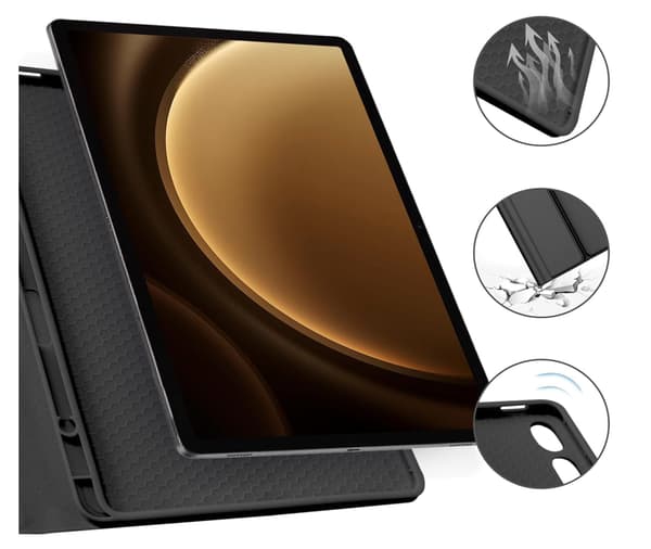 Pekplatta näppäimistön pidike Samsung Galaxy Tab S9 FE ja S10 FE 10.9"