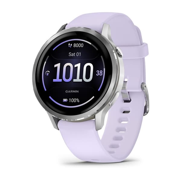 Garmin Venu 4 41 mm grå silver Periwinkle smartklocka