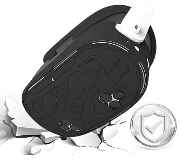Meta Quest 3S VR-lasien 7 osaa silikonisuoja kokonäytöllä