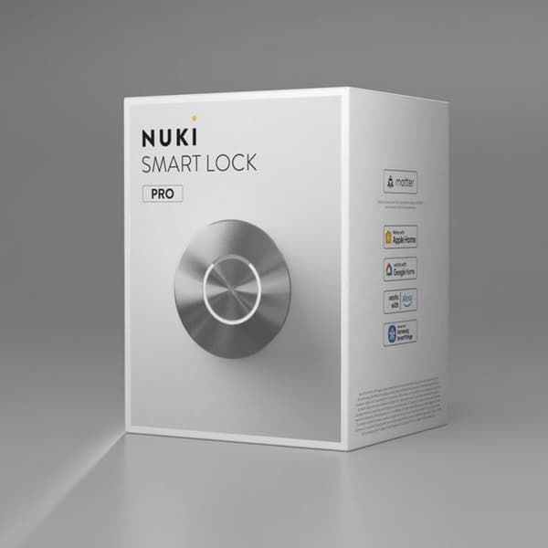 Nuki Smart Lock Pro Smart Dørlås Sølv, 290g